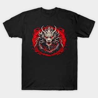 Red chinese dragon T-Shirt